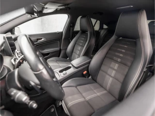 Mercedes-Benz CLA Mercedes-Benz CLA Shooting Brake 180 AMG Sport Automaat (GROOT NAVI, LEDER, CAMERA, GETINT GLAS, STOELVERWARMING, PORTSTOELEN, PARKEERSENSOREN, CRUISE, ZWART HEMEL, NIEUWE APK, NIEUWSTAAT) - afbeelding nr 13