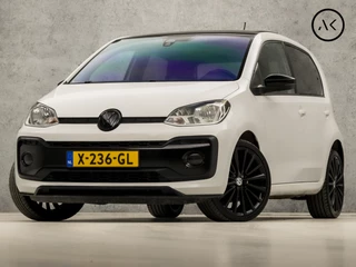 Volkswagen up! (SCHUIFDAK, LEDER, BLUETOOTH, STOELVERWARMING, GETINT GLAS, PARKEERSENSOREN, CRUISE, ZWART HEMEL, LM VELGEN, NIEUWSTAAT) - afbeelding nr 1