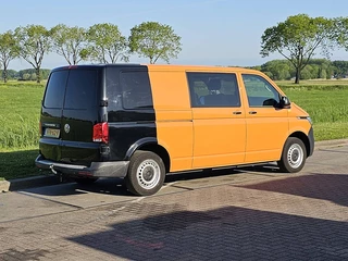 Volkswagen Transporter T6.1 L2H2 Dubbel Cabine Airco 150Pk Automaat Trekhaak Deuren 1e Eigenaar NAP Euro6! - afbeelding nr 3