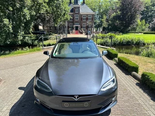 Tesla Model S Tesla Model S 100D | AutoPilot | AccuGarantie 09-2026 | Schuif-Kanteldak | Leder | - afbeelding nr 3