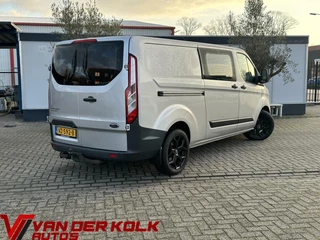 Ford Transit Custom Ford Transit Custom 290 2.2 TDCI L2H1 Dubbele Cabine Camera Navi Cruise Airco Lichtmetaal Trekhaak Sensoren - afbeelding nr 2