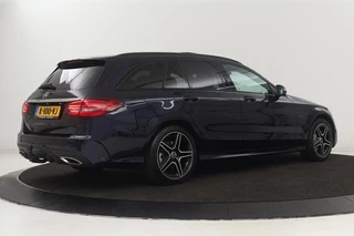 Mercedes-Benz C-Klasse Mercedes-Benz C-klasse 300e AMG | Panoramadak | Stoelverwarming |  360 camera | Trekhaak | Carplay | Dodehoek detectie | Matrix LED | Navigatie | Half leder - afbeelding nr 38
