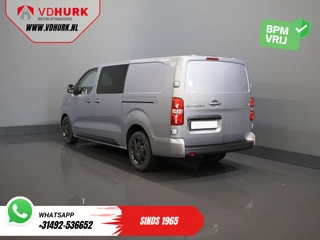 Citroën Jumpy Citroën Jumpy 2.0 HDI 180 pk Aut. L3 DC Dubbel Cabine BPM VRIJ! 6 Pers./ 2x Schuifdeur/ Carplay/ Navi/ Camera/ Cruise/ Airco - afbeelding nr 2