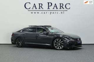 Volkswagen Arteon 2.0 TSI 3x R-line MAXTON/VIRTUAL/SFEER/PANO/HAF LEER+ALCANTARA+MASSAGE/KEYLESS/20"/CAM/LINE/ACC/12 MDN GARANTIE!