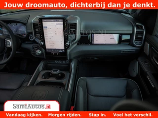 Dodge Ram 1500 Dodge Ram 1500 Laramie Night | Face Lift | 420Pk 636 Nn | Extra Groot Scherm + Passagiers Scherm | Comfortabele Dubbele Cabine met Royale 5 Zitplaatsen | Nu Leverbaar uit Voorraad | Voorraad Nr 2223 - 5047 - afbeelding nr 4