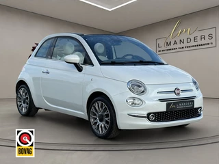 Fiat 500C 1.2 Star 2020 WIT PARELMOER | Cabrio | Navigatie | Airco