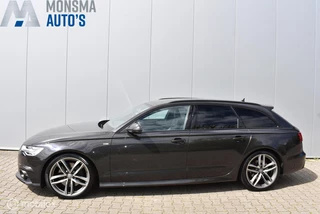 Audi A6 Avant 3.0 TFSI q. MTM 440pk Oolonggrau RS-stoelen ACC Bose Leder 20" LMV Trekhaak *Zr Mooi!