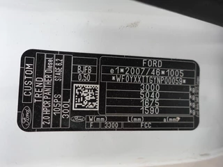 Ford Transit Custom Ford Transit Custom 300 L2H1 Trend Navigatie Camera Trekhaak Bluetooth Cruise control Airco - afbeelding nr 47