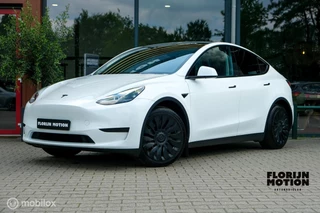 Tesla Model Y RWD 58 kWh | Autopilot 3.0 Ryzen | Stoel en stuurwielverw. | 1e eigenaar | Premium interieur | Pearl White | Spoiler | LFP batterij | SOH 93%