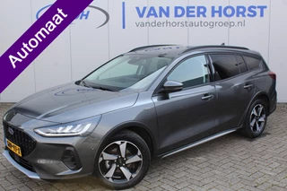 Ford Focus Trekgewicht 1.500kg ! Slechts 2.800km ! Ruim €. 9.000,- beneden de nieuwprijs ! Volautm. airco dual, navigatie, telefoonvoorb., adaptive cruise control, LED verlichting, metallic lak, camera, front-, lane- en side assist, LM wielen, Isofix etc. - afbeelding nr 1