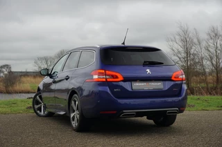 Peugeot 308 Peugeot 308 SW 1.2 130PK GT-line AUT | Magnetic Blue Metallic | Full-LED/CAM/NAV/Clima/Cruise - Super Sportief! - afbeelding nr 8