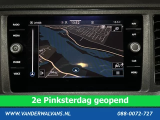 Volkswagen Crafter Volkswagen Crafter 2.0 TDI 140 pk Pick up Open laadbak Dubbele Cabine Euro6 Airco | 7-Zits | Navigatie | 2800kg Trekhaak Apple Carplay, Android Auto, Cruisecontrol, Chauffeursstoel - afbeelding nr 2