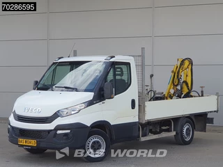 Iveco Daily Iveco Daily 35S14 Open Laadbak Kraanwagen Hyva HA15 Euro6 3,5t Trekhaak Crane Kranwagen Pritsche Pickup Open Box Trekhaak - afbeelding nr 7