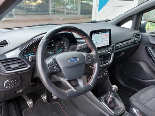 Ford Fiesta Ford Fiesta 1.0 EcoBoost 101pk ST-Line 5-Deurs | Navi | Apple Carplay + Android Auto | Clima | Cruise | Keyless Start | Pdc | Stoelverwarming | Rijstrook+Lichtsensor | Privacy Glass | 17''lm - afbeelding nr 8