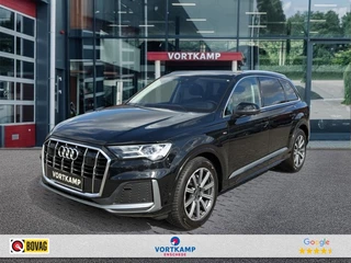 Audi Q7 3.0 TDI QUATTRO S LINE TREKHAAK/LUCHTVERING/360CAM/ELEK-KLEP/ACC/HUD