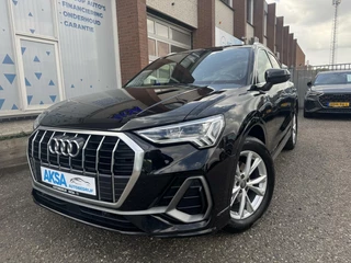 Audi Q3 Audi Q3 35 TFSI 150pk 2 x S Line S-Tronic Dynamic Light LED Keyless Sfeerverlichting CarPlay Leder Stlvw - afbeelding nr 4