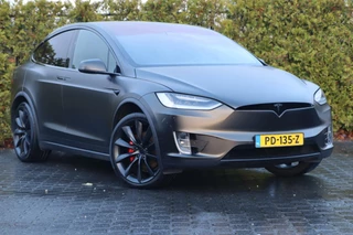 Tesla Model X Tesla Model X P100D Performance + 6p. 613+ PK Autopiloot|Alcantara hemelb.|A cruise|Carbon|Elektrisch sluitende deuren|22Inch|Panodaken|Trhk|Luchtvering|Sfeer verlichting|Cameras|stuur, Stoelverwarming, koeling|Trekgewicht 2250 kg - afbeelding nr 181