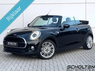 MINI Cooper Cabrio 1.5 Chili Leder Carplay LED Facelift Navi Professional PDC Stoelverwarming