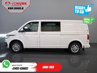 Volkswagen Transporter Volkswagen Transporter 2.0 TDI 150 pk Aut. L2 DC Dubbel Cabine BPM VRIJ! Ready2Go 2xSchuifdeur/ Adapt Cruise/ LED/ Standkachel/ Stoelverw./ Carplay/ Camera/ LMV - afbeelding nr 10