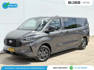 Ford Transit Custom L2H1 Dubbele Cabine Dubbele Schuif Adaptieve Cruise Control Carplay Camera Parkeersensoren voor achter BPM VRIJ - afbeelding nr 1