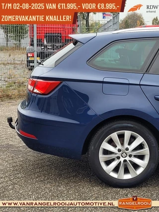 SEAT Leon Seat Leon ST 1.0 EcoTSI Style DSG, trekhaak, navi, carplay, dab, pdc, 16
