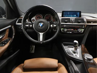 BMW 3 Serie [SCHUIFDAK, VOL LEDER, CAMERA, GROOT NAVI, HEAD-UP DISPLAY, NIEUWSTAAT] - afbeelding nr 12