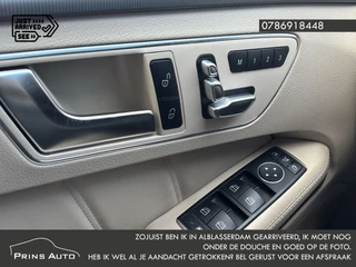 Mercedes-Benz E-Klasse |MEMORY|CRUISE|STOELVERW|360 CAMERA| - afbeelding nr 13