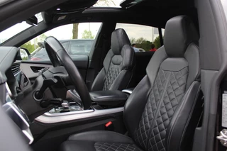 Audi Q8 Audi Q8 55 TFSI e quattro Pro Line S / Vol opties!! / Trekhaak / Panoramadak / 360Camera / Head-up / 22'' / Softclose / B&O / Luchtvering / Keyless / Stuurverwarming / Sfeerverlichting / Stoelventilatie + verwarming / Dodehoek / - afbeelding nr 4