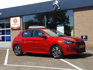 Peugeot 208 1.2 PureTech 100pk Allure Navigatie | 3D-cockpit | Afneembare trekhaak | Cruise & Climate control | Parkeersensoren | 4seasonsbanden | Bluetooth | LMV