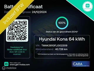 Hyundai Kona Hyundai Kona EV Style 64 kWh | 3-Fasen | Head-Up | Garantie - afbeelding nr 3