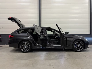 BMW 5 Serie HEAD-UP/LASER/ACC/TREKHAAK/360CAMERA/ALCANTARA/KEYLESS/SHADOW-LINE/DRIVING ASS PRO/SFEER/STUUR+STOELVERWARMING/LIVE COCKPIT/M-AERODYNAMIC/SOPHISTOGRAU/VOLLEDIG BMW DEALER HISTORIE - afbeelding nr 9