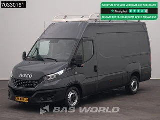 Iveco Daily 35S21 3.0L Automaat L2H2 Navi ACC LED 3,5t Trekhaak Airco Camera Parkeersensoren Imperiaal Werkplaatsinrichting Euro6 L2 Airco Trekhaak