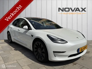Tesla Model 3 Performance 2021 |Carbon pakket | Autopilot