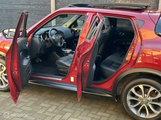 Nissan Juke Nissan Juke 1.6 Tekna AUTOMAAT Schuif-Kantel dak / Clima / Vol Leder / 96.113 KM 1e eig. - afbeelding nr 10