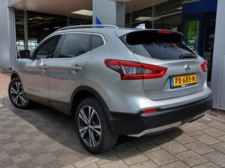 Nissan QASHQAI 1.2 DIG-T 116pk N-Connecta Design-Pack | Origineel NL | Navi | Clima | Cruise | Keyless Entry | Panoramadak | Pdc V+A+360 Camera | Rijstrook+Licht+Regensensor | Privacy Glass | 18''lm - afbeelding nr 5