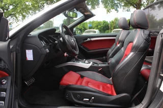 Audi A5 Audi A5 Cabriolet 1.8 TFSI Sport Edition NL Auto! / Leder / Nekverwarming / 19'' / B&O / Elektr. stoelen / Navigatie / DAB / Stoelverwarming - afbeelding nr 10