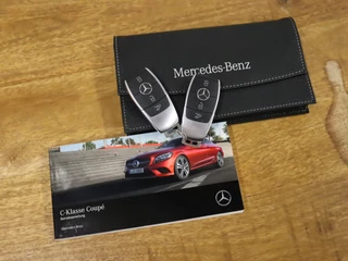 Mercedes-Benz C-Klasse Mercedes-Benz C-Klasse Coupé 200 AMG [SFEERVERLICHTING, APPLE CARPLAY, ANDROID, CAMERA, VOL LEDER, CRUISE, STOELEN ELEKTRISCH, FLIPPERS, NIEUWSTAAT] - afbeelding nr 23