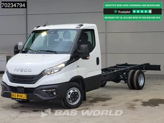 Iveco Daily Iveco Daily 35C18 3.0L Automaat Dubbellucht 2025 model 410WB ACC Camera Airco Navi Chassis Cabine Fahrgestell Airco - afbeelding nr 1