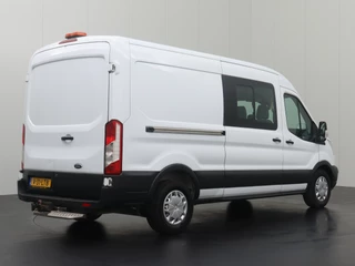 Ford Transit Ford Transit 2.0TDCI 130PK L2H2 Dubbele Cabine | 2800Kg Trekhaak | Navigatie | Camera | 7-Persoons - afbeelding nr 2