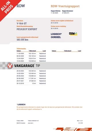 Peugeot Expert Peugeot Expert Bestel 226S 1.6 Premium EURO6 - afbeelding nr 22