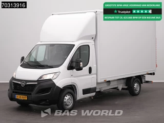Opel Movano 140PK D'Hollandia Laadklep Bakwagen Airco Cruise Camera Euro6 Meubelbak Koffer Airco Cruise control