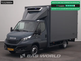 Iveco Daily 35C18 3.0L Automaat Koelwagen 3,5t Trekhaak Carrier Xarios 350 230v Stekker Navi Airco Cruise Euro6 Bakwagen Gekoeld Koel Koeler KĂĽhl KĂĽhler KĂĽhlwagen KĂĽhlkoffer Koffer Closed Box Refrigerated Airco Trekhaak Cruise control