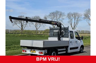Opel Movano open laadbak, HIAB 029 KRAAN, airco, navi, NAP! - afbeelding nr 3