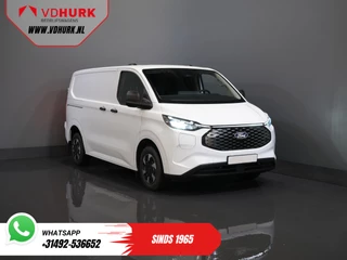 Ford E-Transit Custom Trend 65 kWh 330 km WLTP 218 pk Garantie t/m 2027/ LED/ Standkachel/ Snellader/ 2.3t Trekverm./ Stoelverw./ Carplay/ Climate/ Camera/ PDC/ Cruise