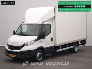 Iveco Daily 35C16 3.0L Laadklep Dubbellucht 160PK Bakwagen Airco Cruise Euro6 Meubelbak Koffer Airco Cruise control