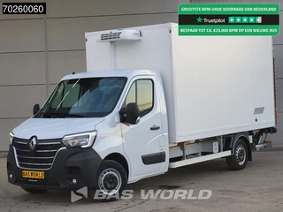 Renault Master Renault Master 165PK Laadklep Koelwagen Thermo King C-250 Airco Cruise LED Koeler Koel Kühlwagen Kühlkoffer 17m3 Airco Cruise control - afbeelding nr 1
