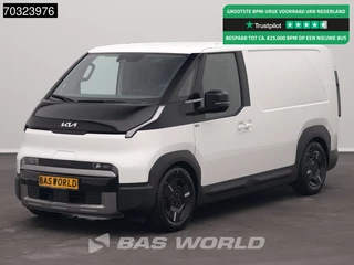 Kia PV5 71.2kWh Elektrisch Essential Long Range 416km WLTP Snelladen LED Airco Cruise CarPlay Parkeersensoren L2 Airco