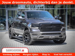 Dodge Ram 1500 Dodge Ram 1500 Laramie Night 5,7 V8 402PK | Krachtige Hemi | Zeer Rijk Uitgevoerd | Comfortabele Dubbele Cabine met Royale 5 Zitplaatsen | BPM vrij | Nu Leverbaar uit Voorraad | Voorraad Nr 2371 - 2297 - afbeelding nr 3