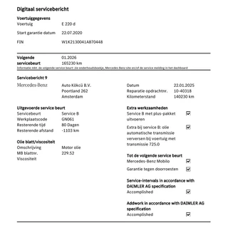 Mercedes-Benz E-Klasse Mercedes-Benz E-klasse E220 d Widescreen Camera Distronic - afbeelding nr 29