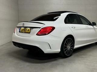 Mercedes-Benz C-Klasse Mercedes C-klasse 400 4MATIC V6 AMG Pano Burmester HUD Lucht - afbeelding nr 63